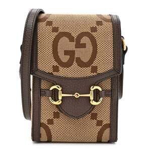 Gucci Jumbo Gg Textured Dollar Calfskin #225510G12B